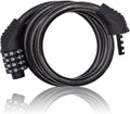 4 Digit 3 Feet Long Resettable Cable Bike Lock P531