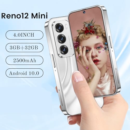 4.0 inch HD Display 3GB RAM 32GB ROM Dual SIM Android 10.0 Smartphone Black F93353