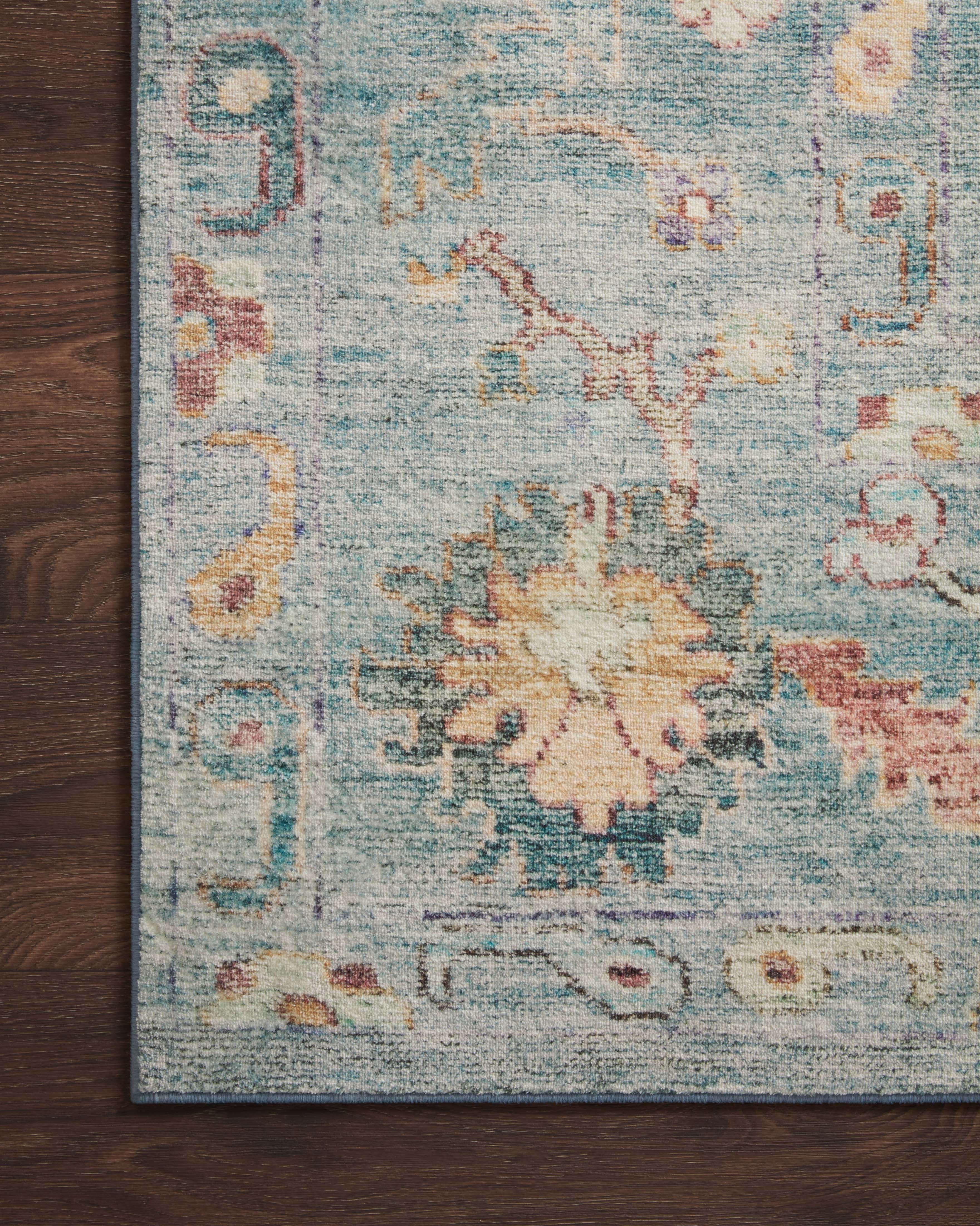 Denim / Multi 5'-0" x 7'-6" Area Rug G2678