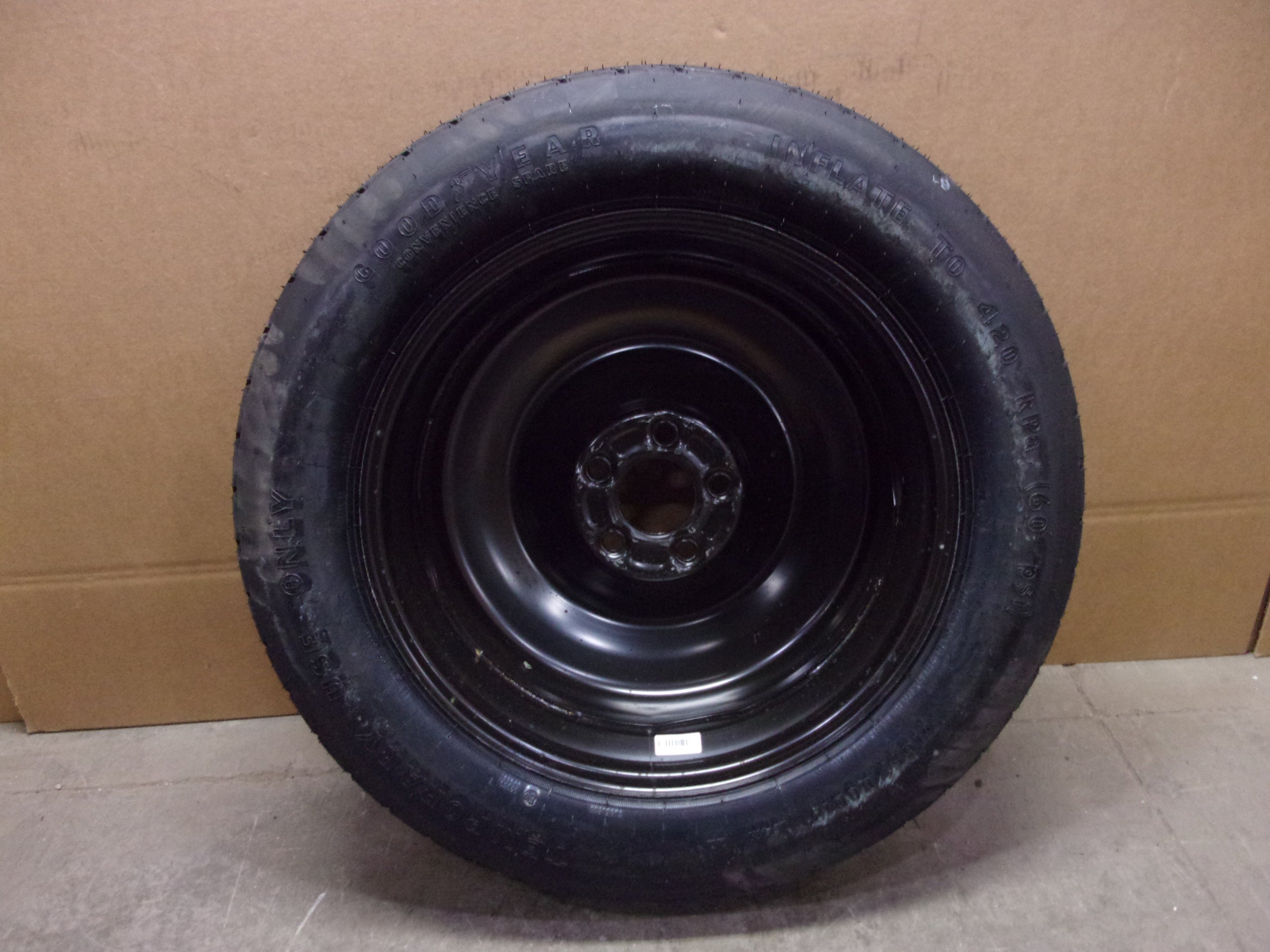 Pre-Owned 17x4 Steel Wheel Compact Spare Tire C735218