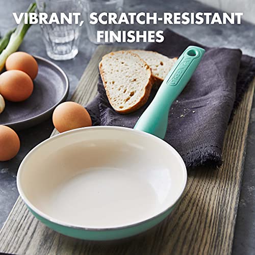 Turquoise 10 inch Ceramic Nonstick Frying Pan Z314