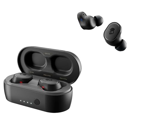 True Black True Wireless Earbuds with Charging Case H474