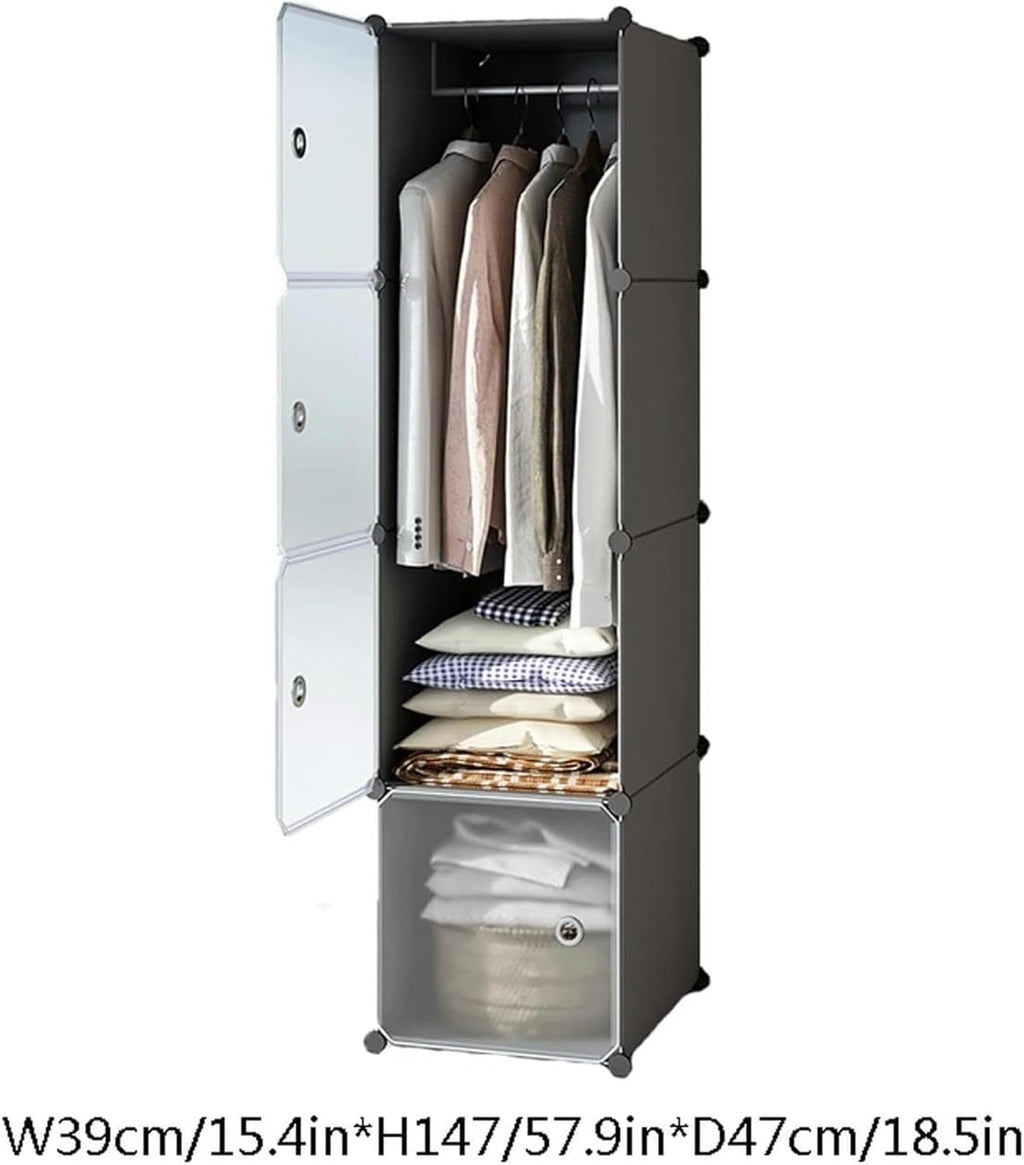 Portable Wardrobe Clothes Storage Organizer I5480