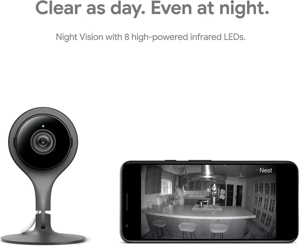 3 Pack Indoor Security Camera with Night Vision U332675