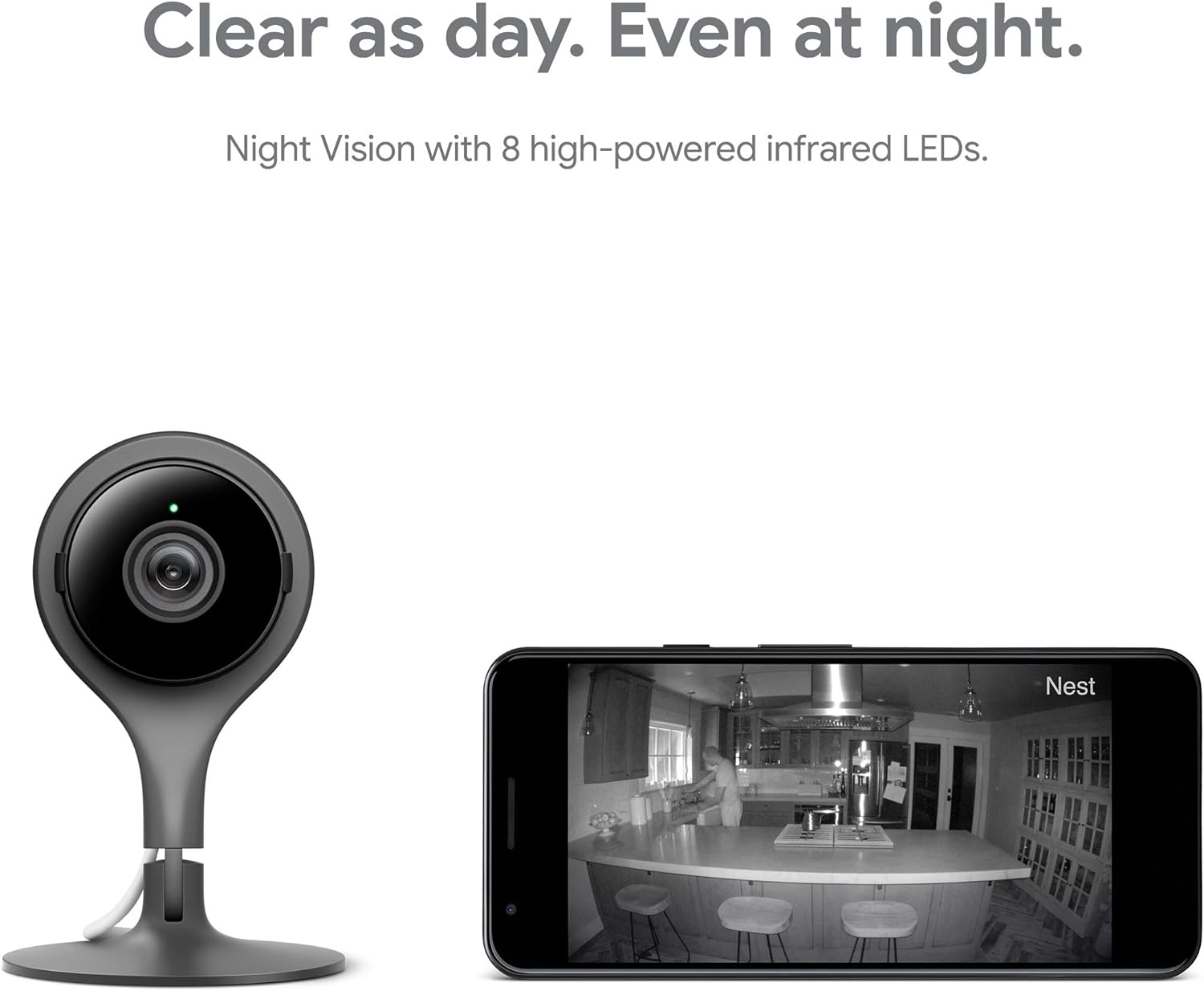 3 Pack Indoor Security Camera with Night Vision U332675