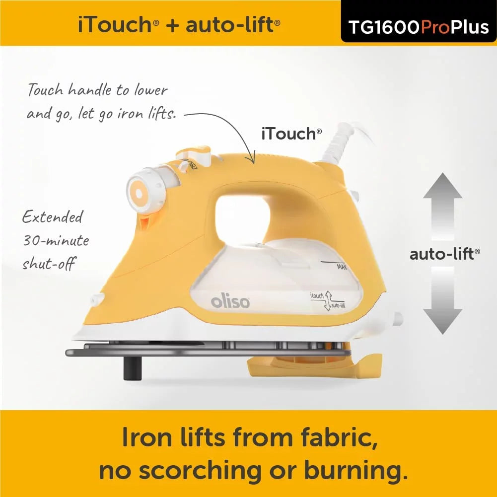 1800 Watt Yellow Steam Iron J561594