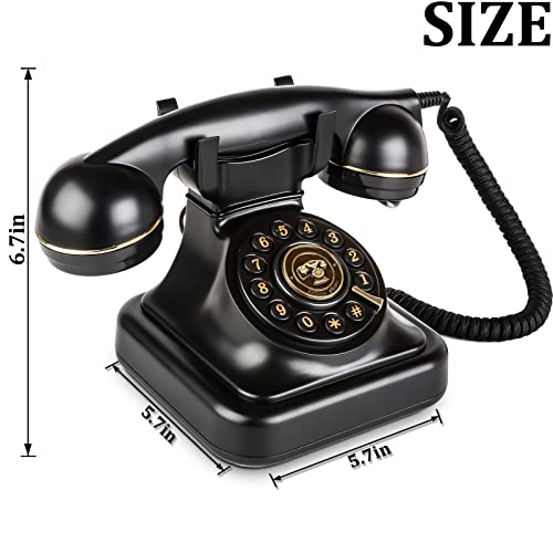 Black Corded Desk Telephone R385