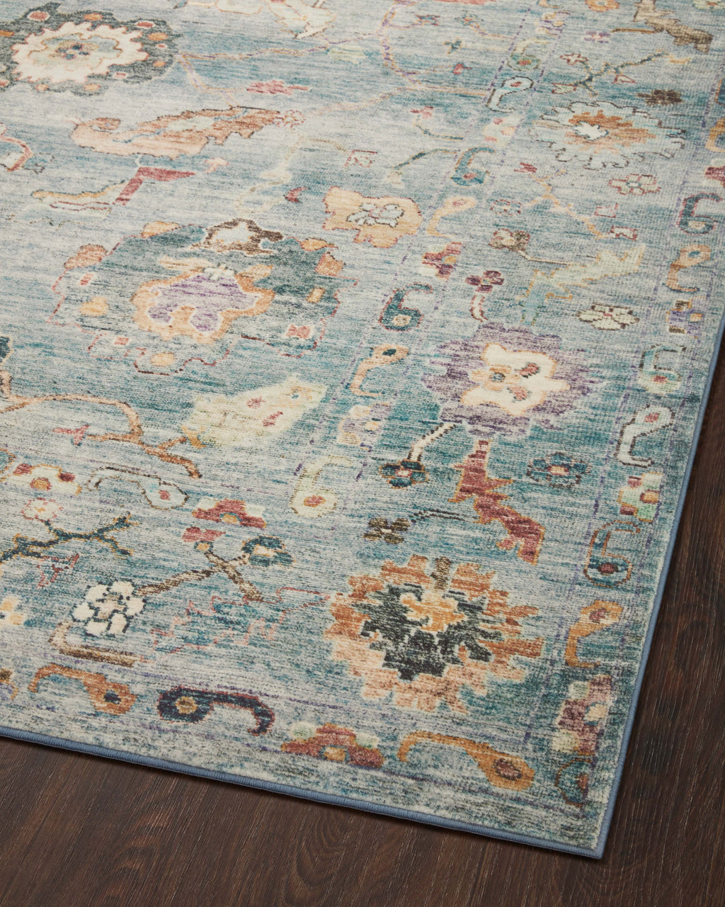 Denim / Multi 5'-0" x 7'-6" Area Rug G2678