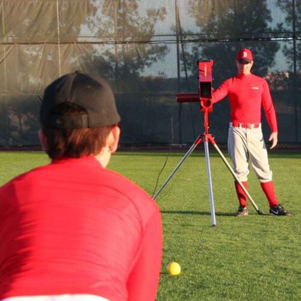 Softball Pitching Machine with 9 Ball Automatic Feeder I3527