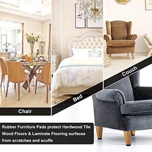 48pcs Non Slip Self Adhesive Rubber Furniture Pads R48795
