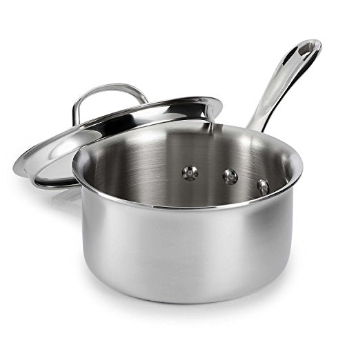 10 Piece Tri-Ply Stainless Steel Cookware Set A491