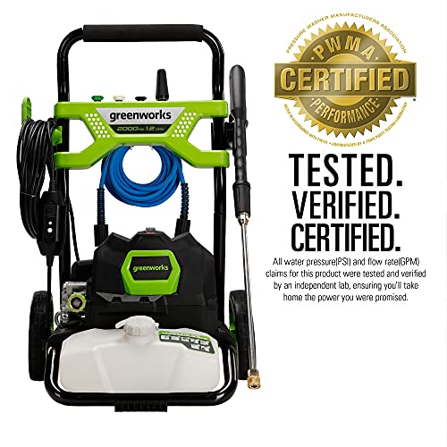 2000 PSI 1.2 GPM Pressure Washer K232