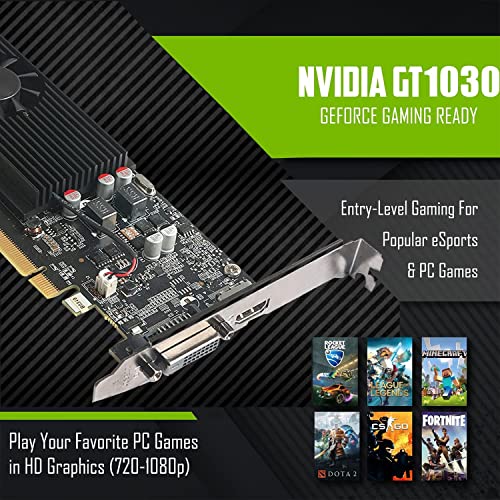 Intel Core i7 16GB RAM 512GB SSD 24-inch Monitor AMD RX 550 RGB Speaker RGB Keyboard Mouse WiFi Win 10 Pro Desktop PC Gaming Bundle J538