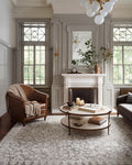 Grey/Ivory 5'-3" x 7'-6" Area Rug V142183