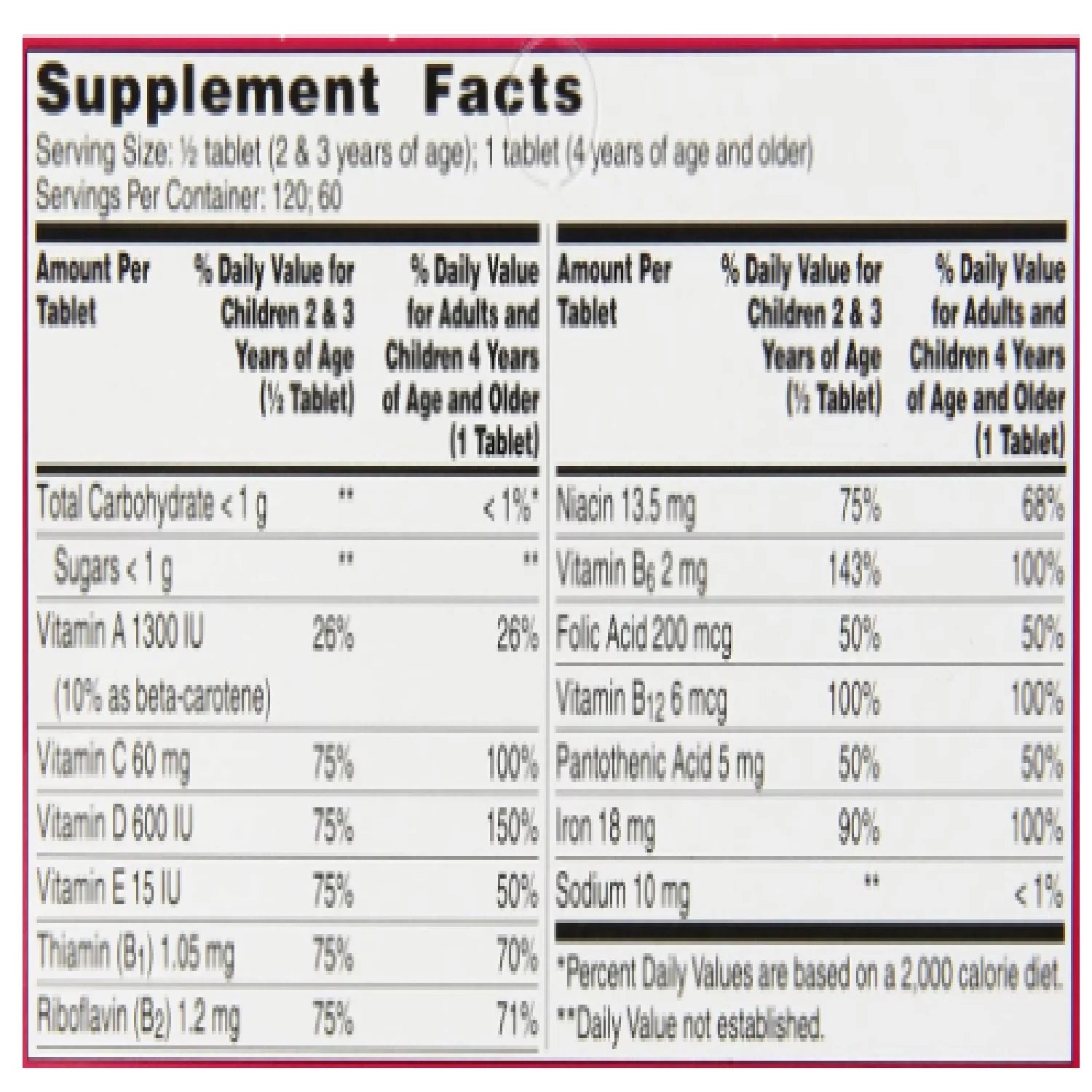 Children's Multivitamin with Iron Chewables, 60 ct, 3 pack F586366
