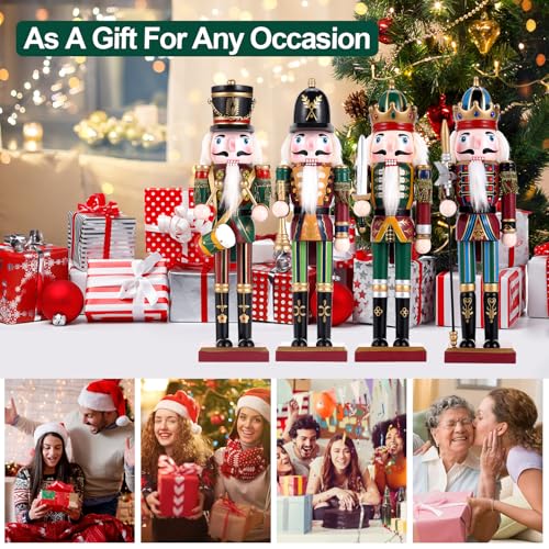 12 inch Wooden Nutcracker Ornament L23106