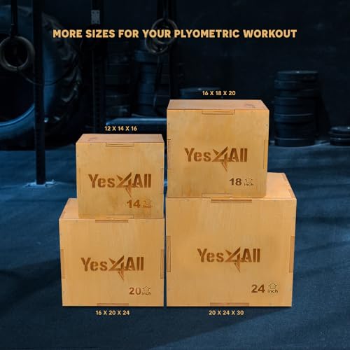 3 in 1 Wooden Plyo Box U812