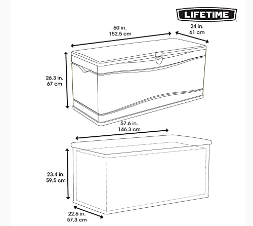 130 Gallon Extra Large Deck Box B307
