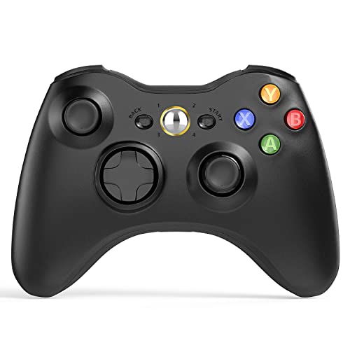 Black Wireless Controller for Xbox 360 S478