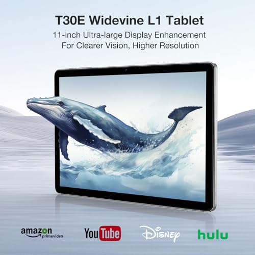 11 Inch Android Tablet with 9GB RAM 128GB ROM, 4G Cellular, Octa Core, 8000mAh O356
