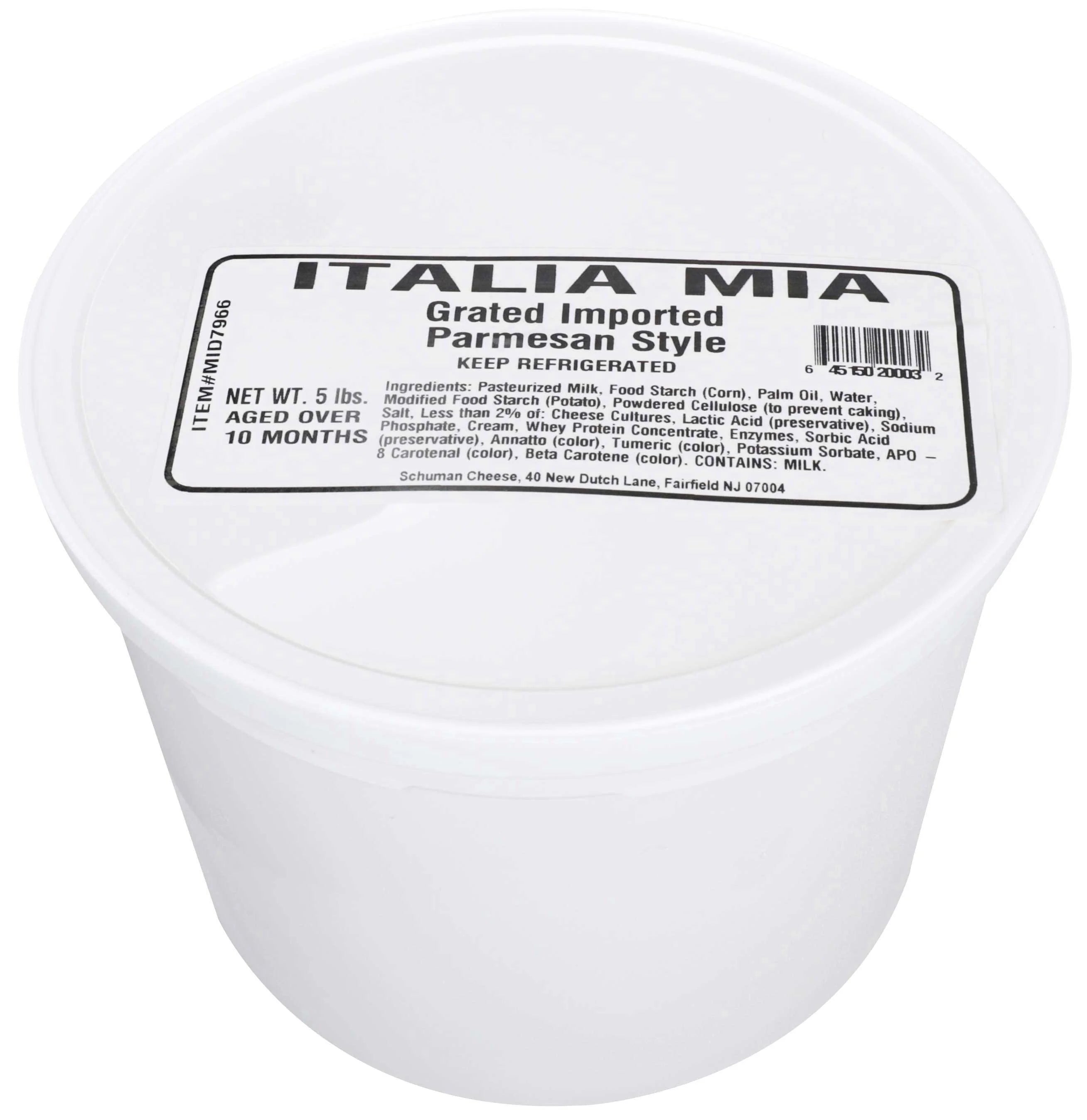 5 Pound Grated Parmesan Cheese H366963