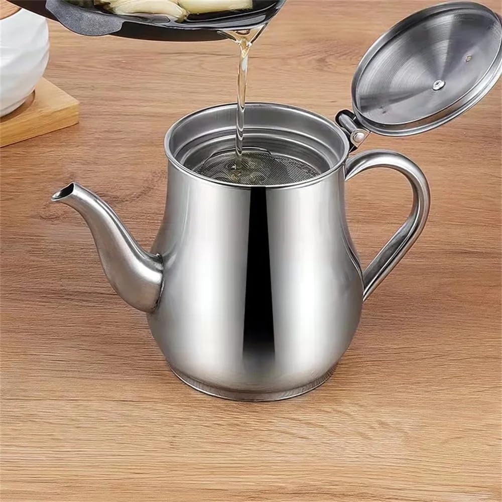 24oz 304 Stainless Steel Oil Filter Cup with Mesh F778295
