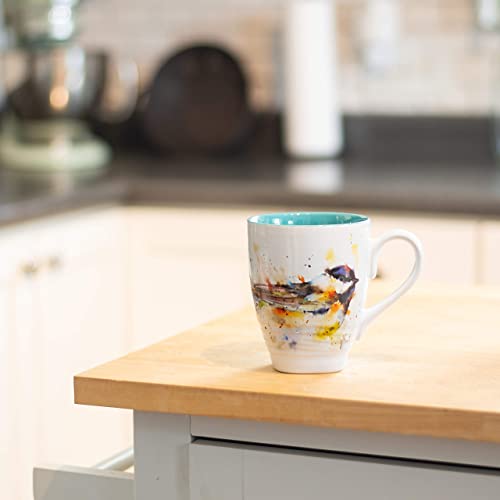 16 Ounce Glossy Stoneware Mug With Handle M262