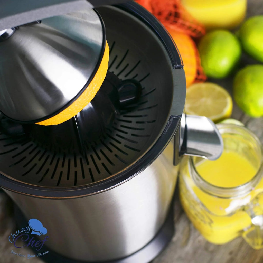 Stainless Steel Electric Citrus Juicer with Anti-Drip Citrus Press A70117