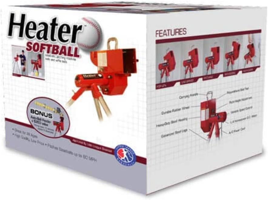 Softball Pitching Machine with 9 Ball Automatic Feeder I3527