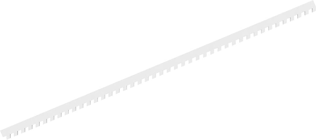 White PVC Dentil Trim H3030