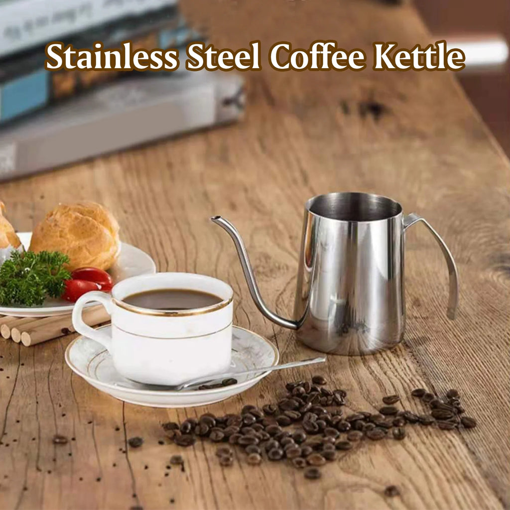 350Ml Stainless Steel Gooseneck Coffee Kettle D398