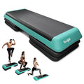 Adjustable Aerobic Exercise Step Platform with 4 Risers W230778
