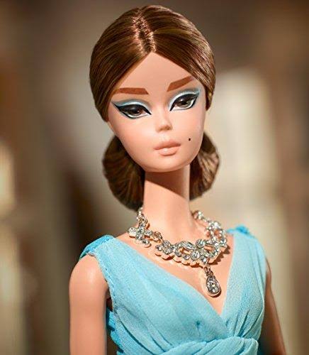 Blue Chiffon Ball Gown Doll Y4226