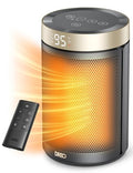 1500W PTC Ceramic Space Heater with Thermostat and Remote G58532