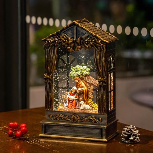 Lighted Nutcracker Water Lantern with Music T973253