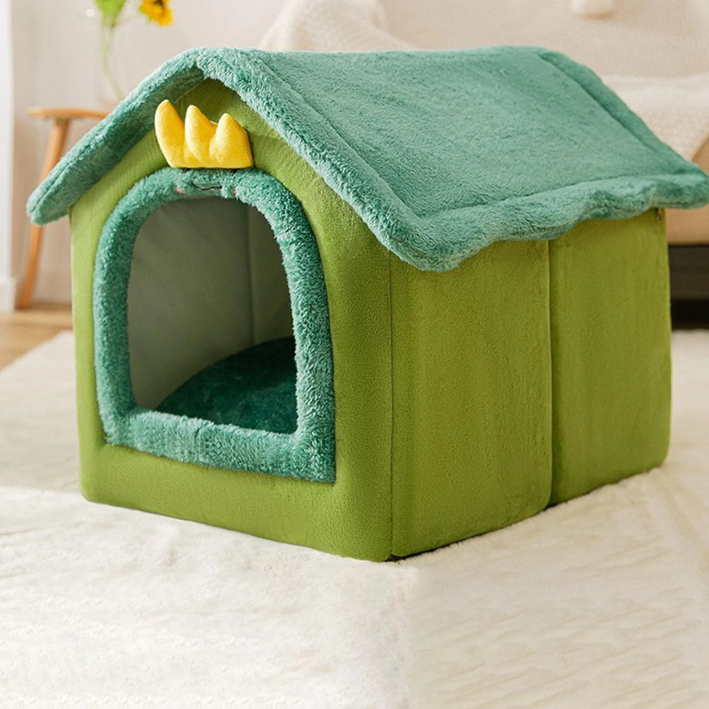 Cats Bed Sleeping House Cave Non Slip Kennel Warm Tent U704