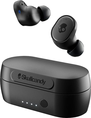 True Black True Wireless Earbuds with Charging Case H474
