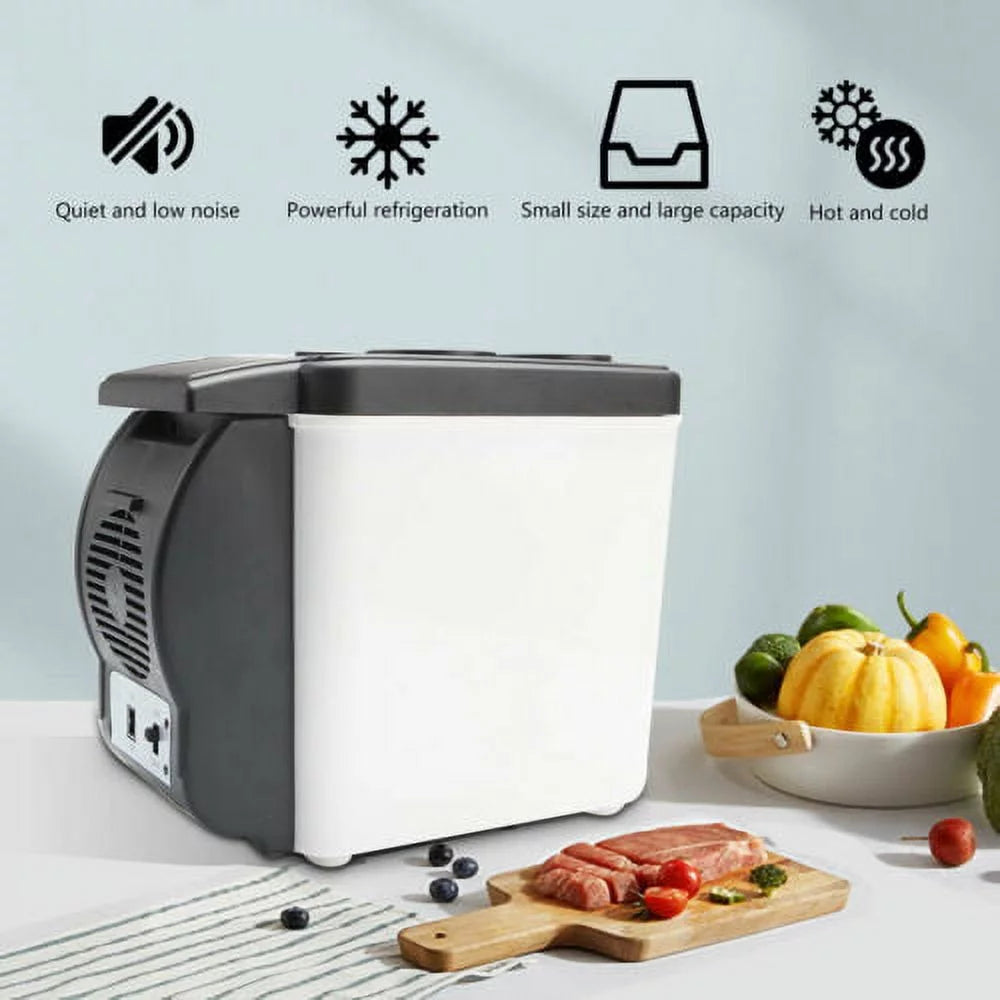 6 Liter Electric Car Cooler Mini Fridge T219