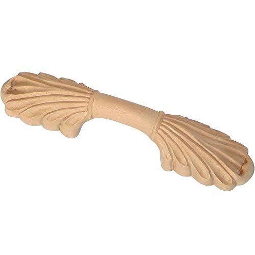 Unfinished Wood Cabinet Pulls 3 Inch Center to Center 7 Inch Overall Drawer Knobs U83458