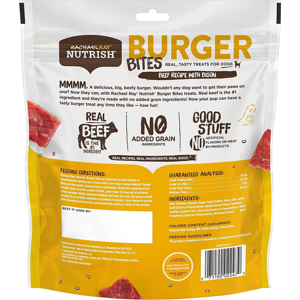 Burger Bites Dog Treats X497