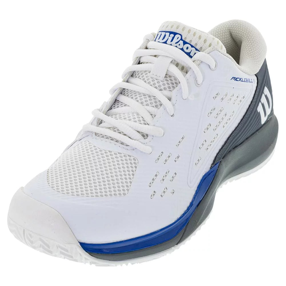 White and Stormy Weather Pickleball Shoes K60567