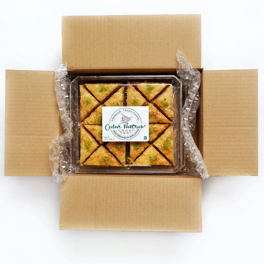 16pc Traditional Triangle Baklavas K4894