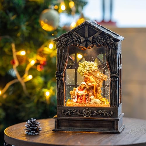 Lighted Nutcracker Water Lantern with Music T973253