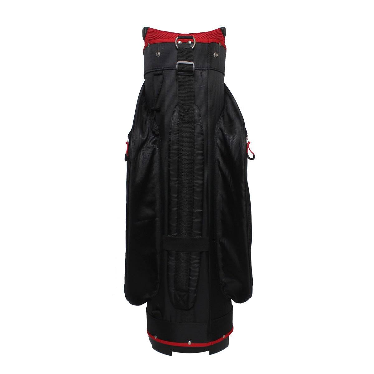Black/Red/Charcoal Golf Cart Bag Z500