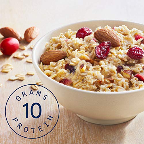 10g Protein Instant Oatmeal, Apple Cinnamon, 2.11oz Packets (Pack of 36) V18421
