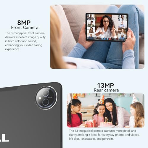 11 inch Android 14 Tablet, 128GB ROM 16GB RAM, 4G LTE, Octa-Core, 21MP Dual Camera, 1TB Expand, FHD Screen, 7000mAh B995901