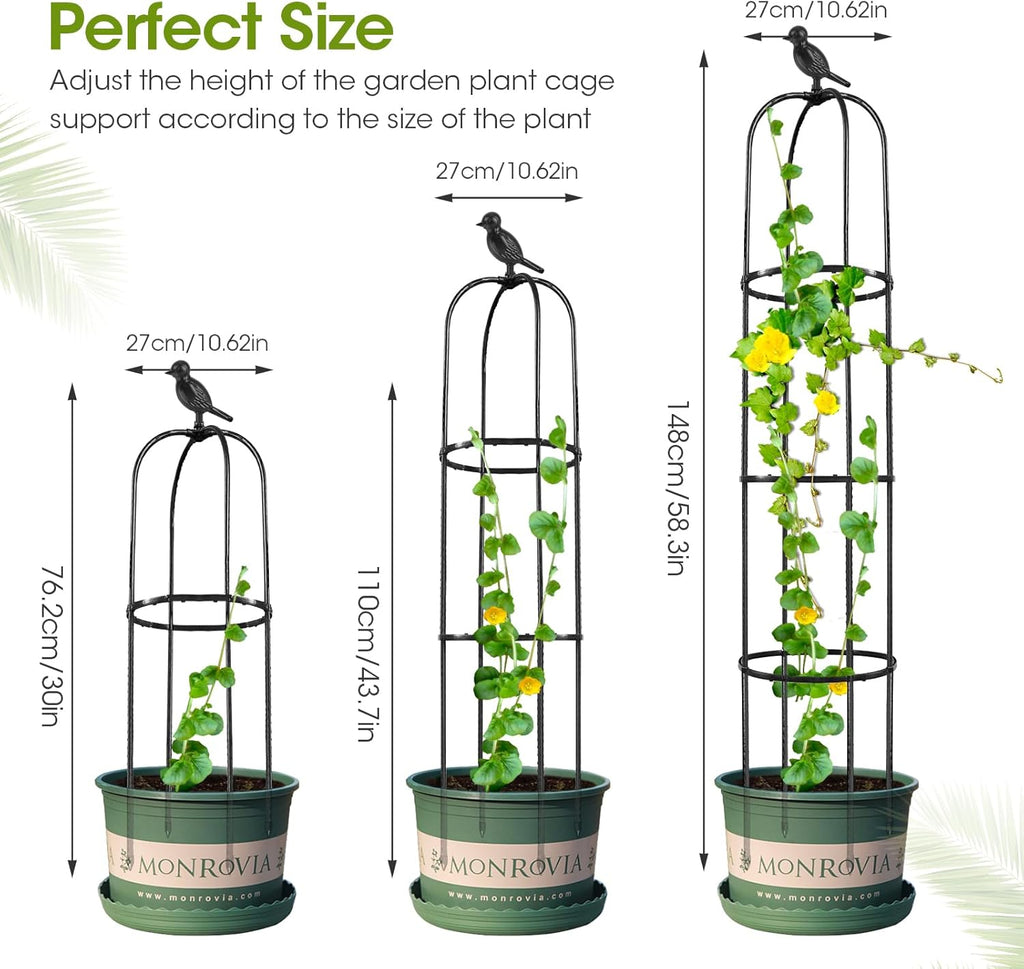 6ft Tall Plant Trellis for Climbing Plants Z677