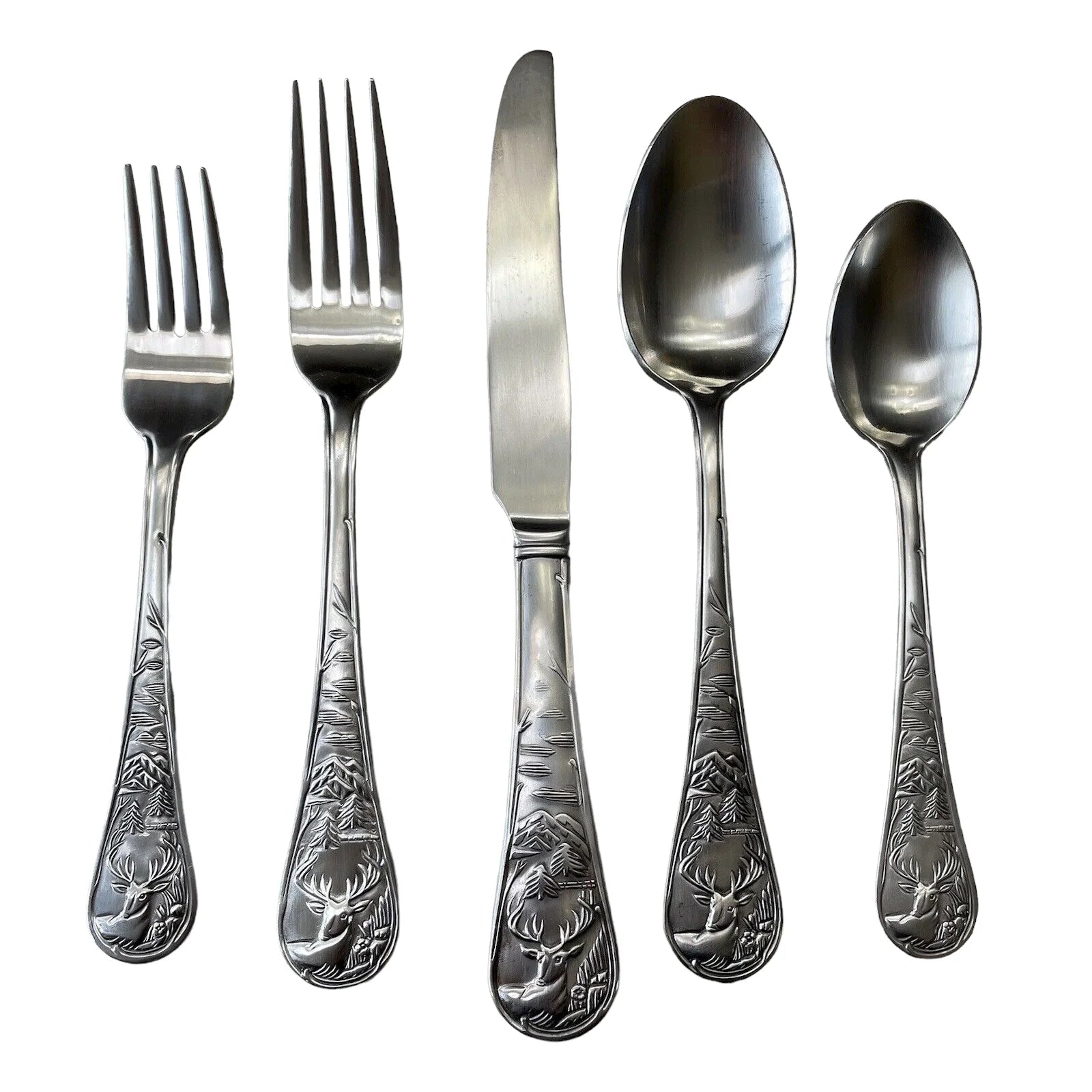 20pc Stainless Steel Flatware Set L34910