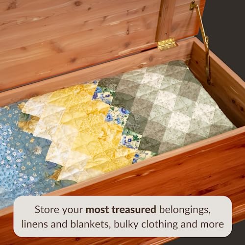 42" Aromatic Red Cedar Hope Chest Storage Trunk J345906