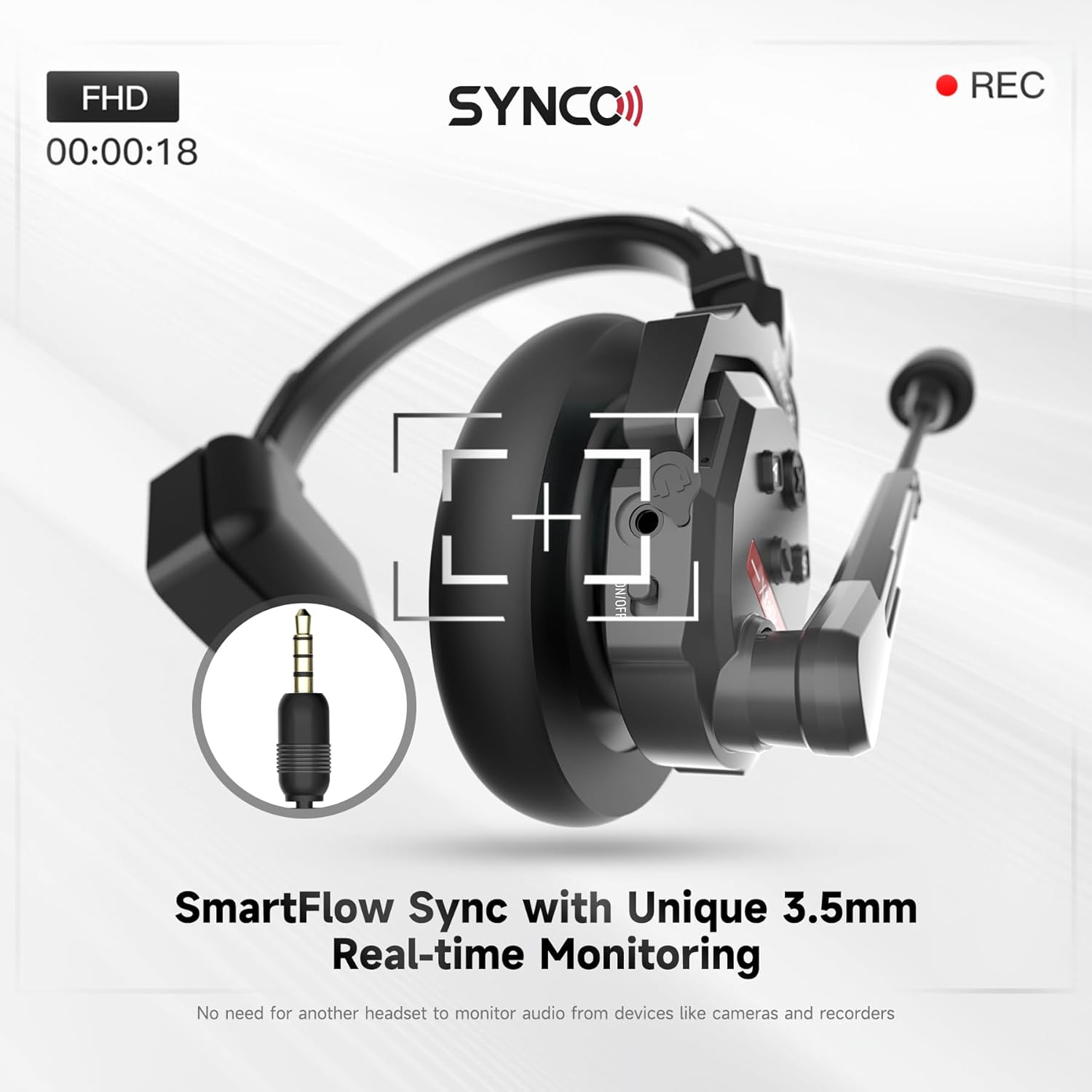 2.4GHz Wireless Headset with Microphone Intercom System (2PCS) N319